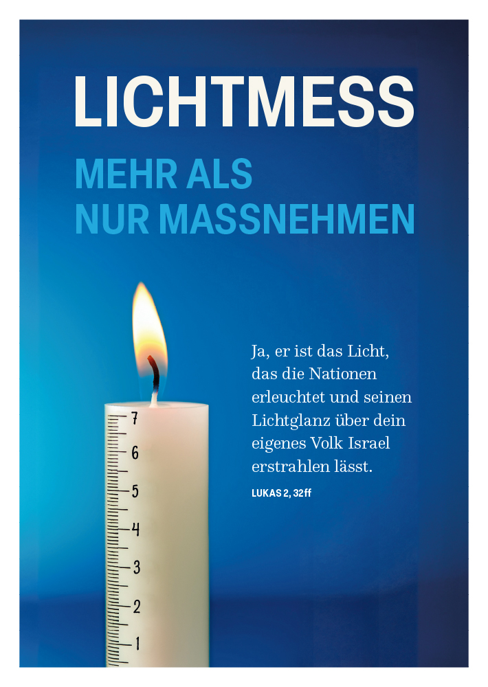 Plakate zum Kirchenjahr / Lichtmess