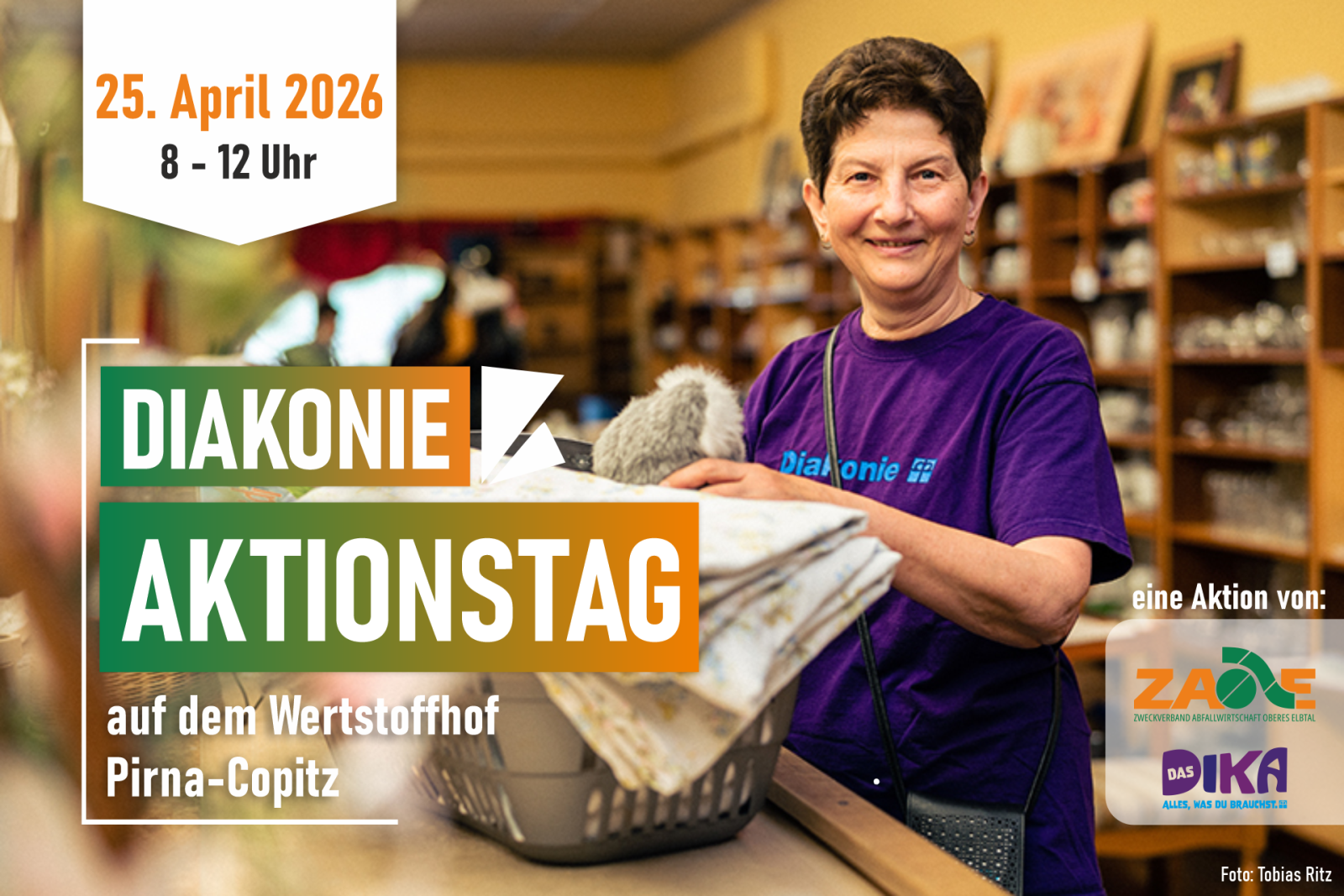 Aktionstag auf dem Wertstoffhof Pirna Copitz