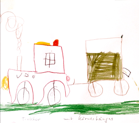 Traktor Kita Hummelburg Börnersdor Diakonie Pirna