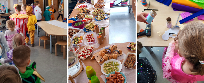 Fasching in der Kita Limonadenbaum der Diakonie Pirna