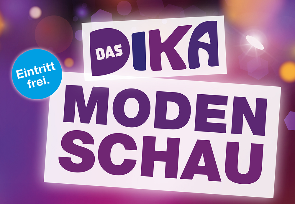 Modenschau im Diakonie-Kaufhaus DIKA Diakonie Pirna