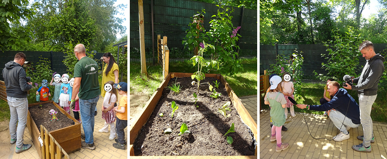 Spende für Hochbeete Kinder Garten Eden Diakonie Pirna