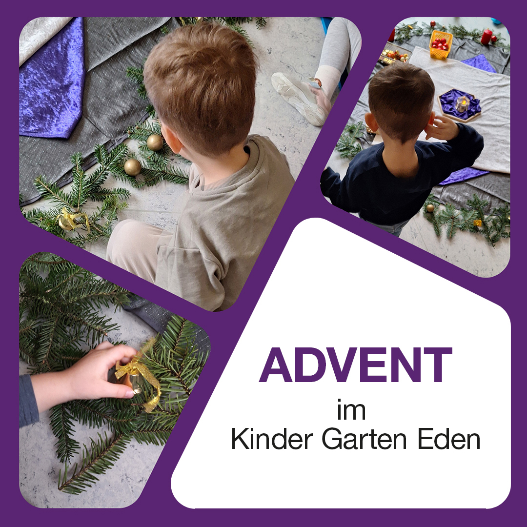Advent im Kinder Garten Eden der Diakonie Pirna