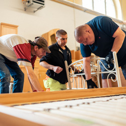 Sozialer Möbeldienst Warenauslieferung