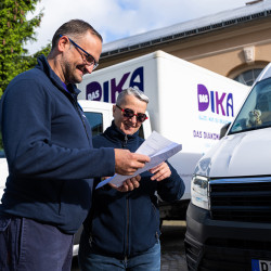 Diakonie-Kaufhaus Auftragsplanung