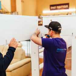 Diakonie-Kaufhaus Aufbau