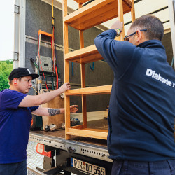 Diakonie-Kaufhaus Warenauslieferung