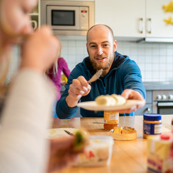 Gemeinsames Frühstück